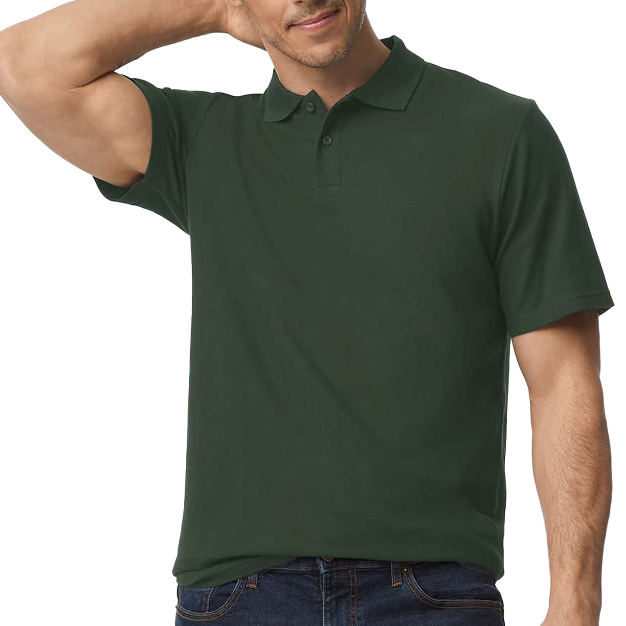 Gildan Softstyle Pique Comfortable Cotton Short Sleeve Polo T-Shirt in Multiple Colors